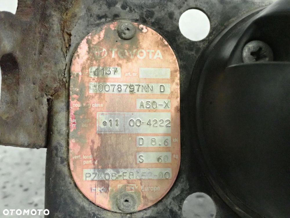 TOYOTA COROLLA VERSO 04-09 HAK HOLOWNICZY - 7