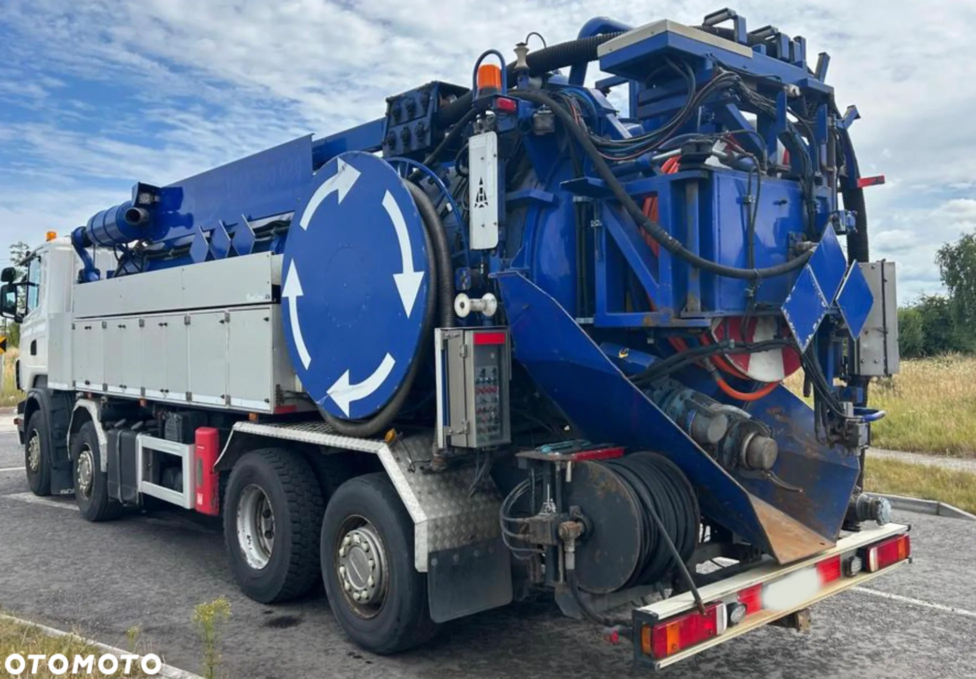 Scania wuko asenizacyjny - 2