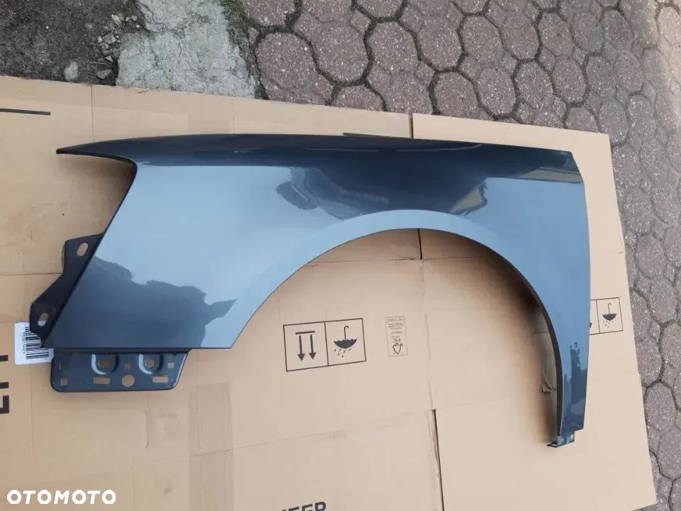 Błotnik przód przedni lewy VW PASSAT B6 LA7T United Grey Metalic szary metalik sedan kombi 2005-2010 - 1