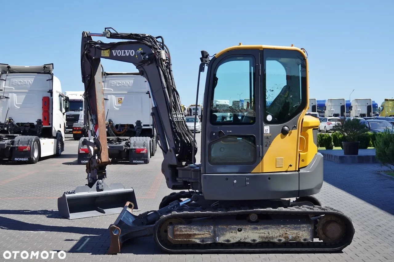 Volvo ECR58D / MINI KOPARKA / 2018 ROK / 3900 MTH / KLIMATYZACJA - 7