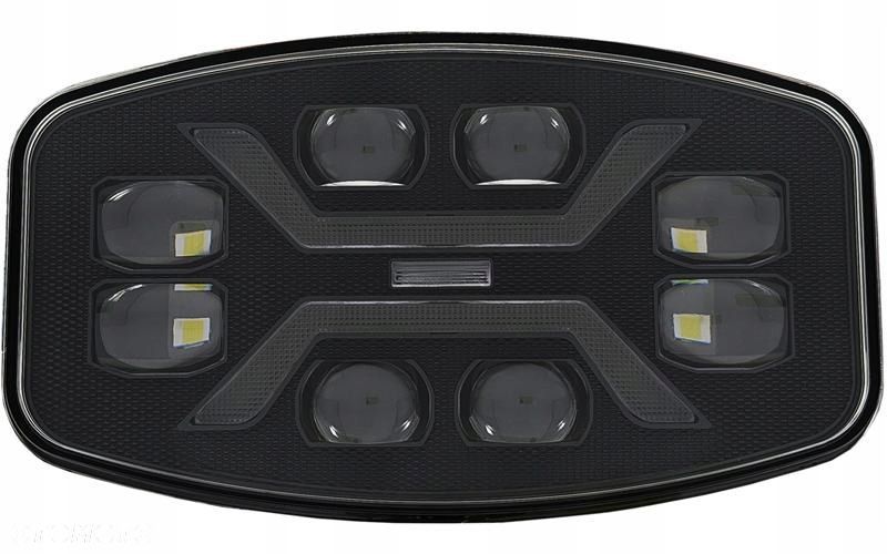 halogen dalekosiężny full led 12/24v 112w ip68 12000lm scania man daf volvo - 3
