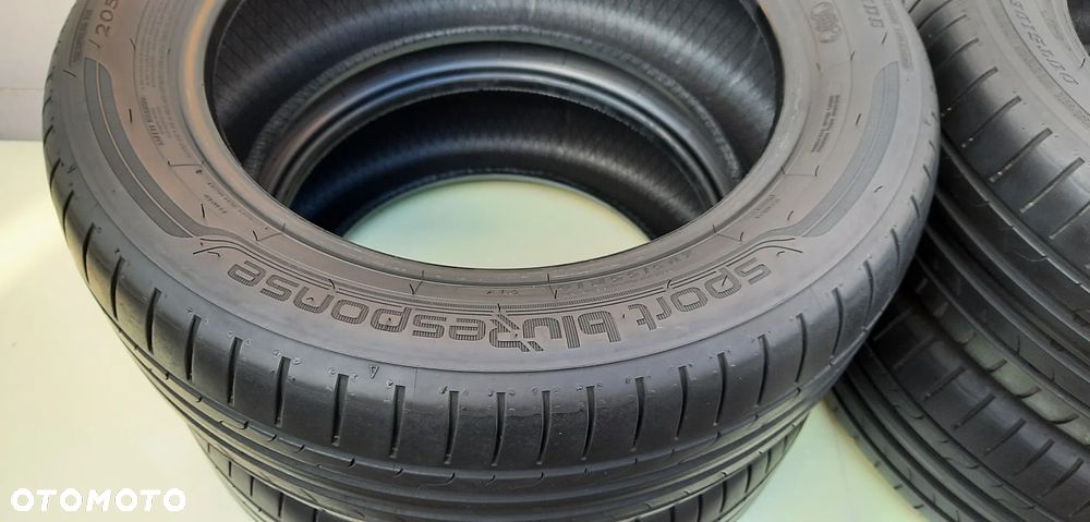 4x opona letnia Dunlop Sport Bluresponse 205/55 R16 91V 2021r. 6,50 mm - 17