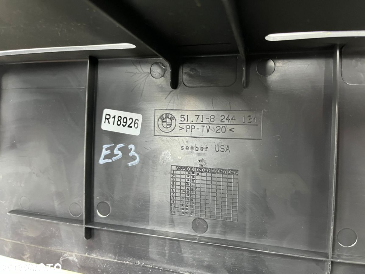 Podstawa akumulatora BMW X5 E53 99-06r. pokrywa ZAŚLEPKA obudowa w bagażniku 8244134 - 7