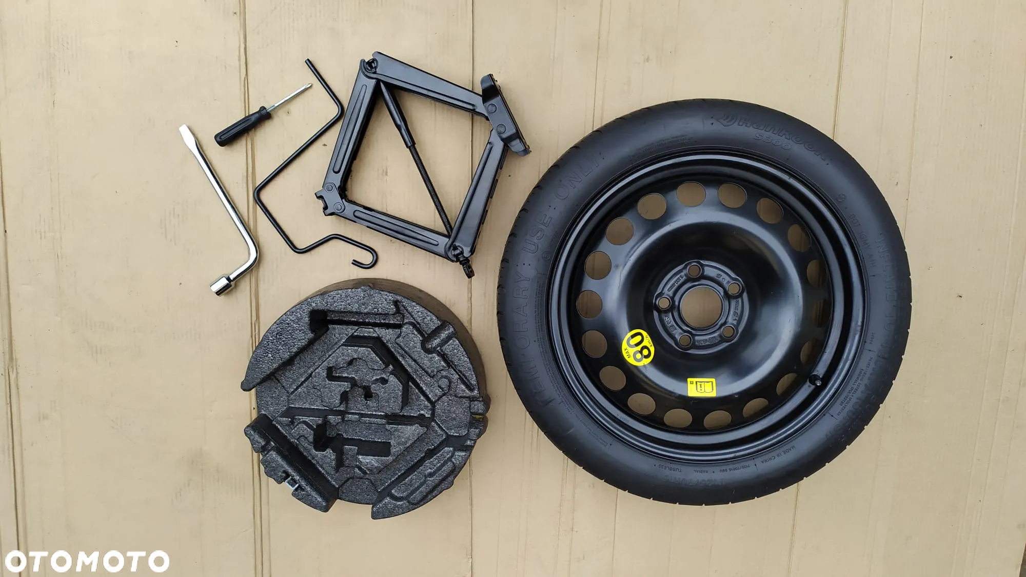 KOŁO DOJAZDOWE  dojazdówka R16 OPEL MOKKA + ZESTAW - 4