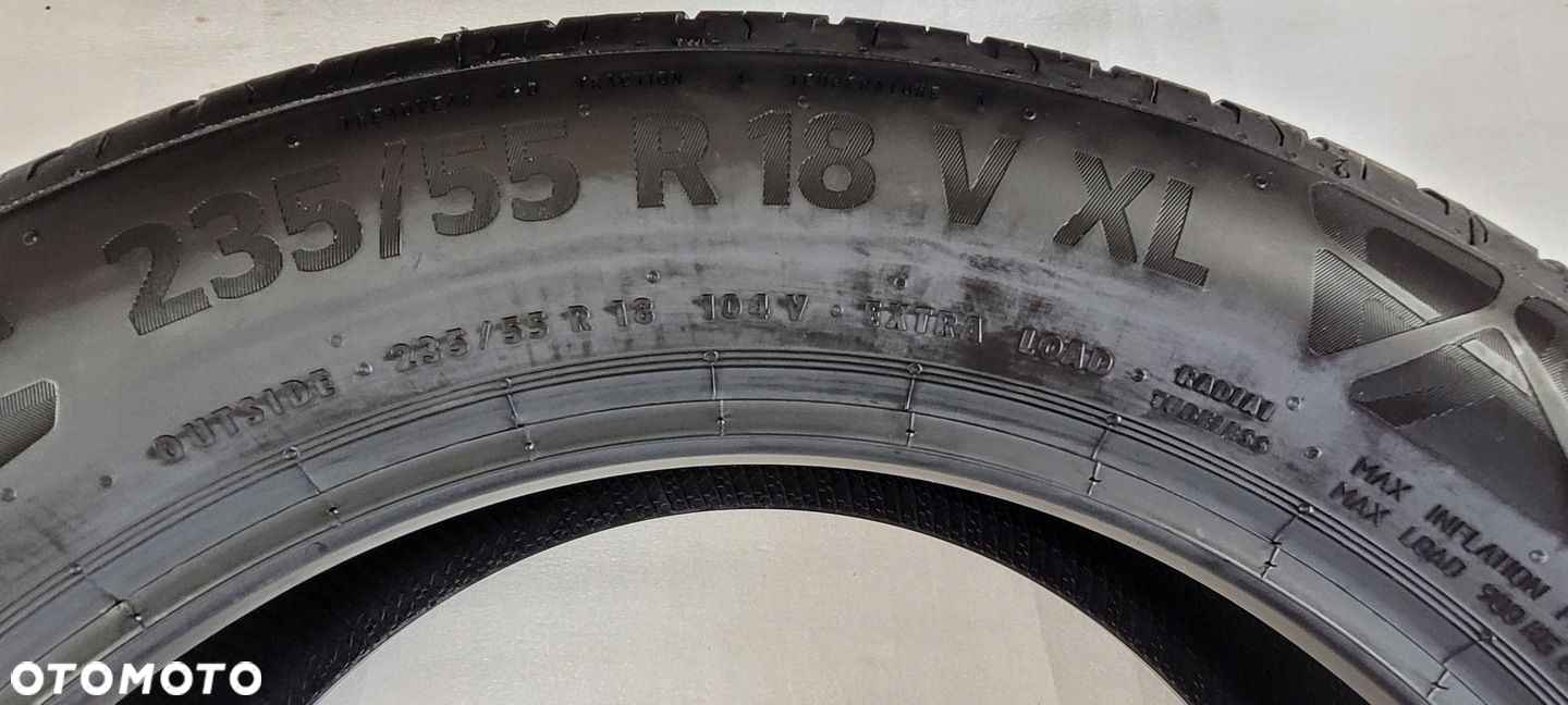 4x NOWE OPONY CONTINENTAL ECOCONTACT 6 235/55R18 235 55 R18 104V XL 2024 - 10