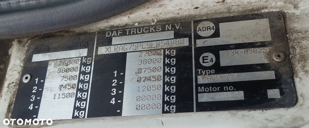 DAF FAG CF75/SM - 12