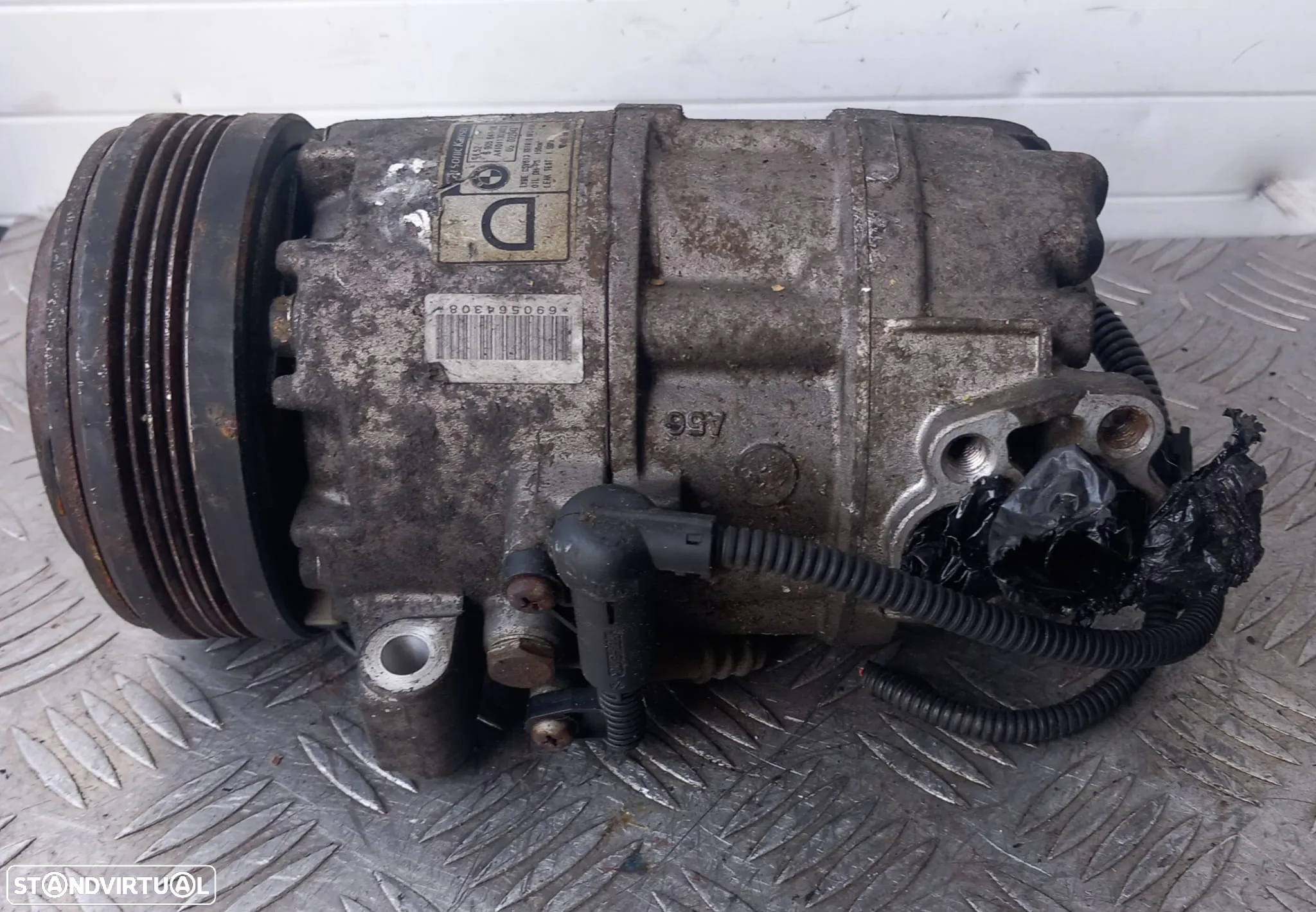 Compressor Ar Condicionado BMW 2.0D Ref: 64526905643-08/A4101130A023/204D4 - 3