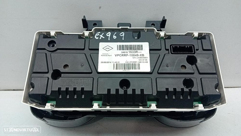 Quadrante / painel de instrumentos RENAULT Clio IV (BH_) - 4