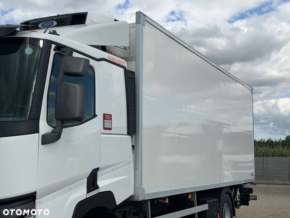 Renault T380 / CHŁODNIA / DRZWI-WINDA / 18 EUROPALET / AUTOMAT / SYPIALKA / CARRIER / 410 TYŚ KM / SPROWADZONA - 10