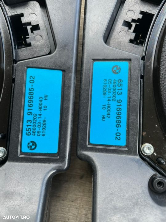 sistem audio pentru bmw seria 5 F10 model  HIFI complet cu 12 difuzoare 2 wafer 5 twitter si 5 difuzoare medii amplificator suport si cablaj - 13