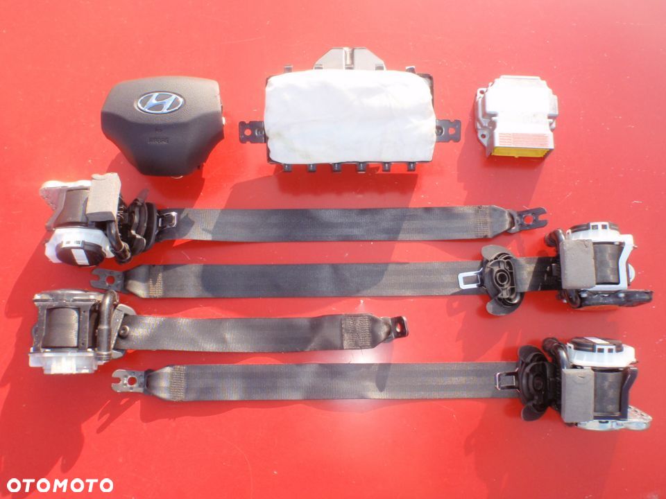 HYUNDAI KONA DESKA KONSOLA KOKPIT PULPIT PÓŁKA PARAPET AIR BAG AIRBAG PODUSZKI PASY PAS Raz2 - 5