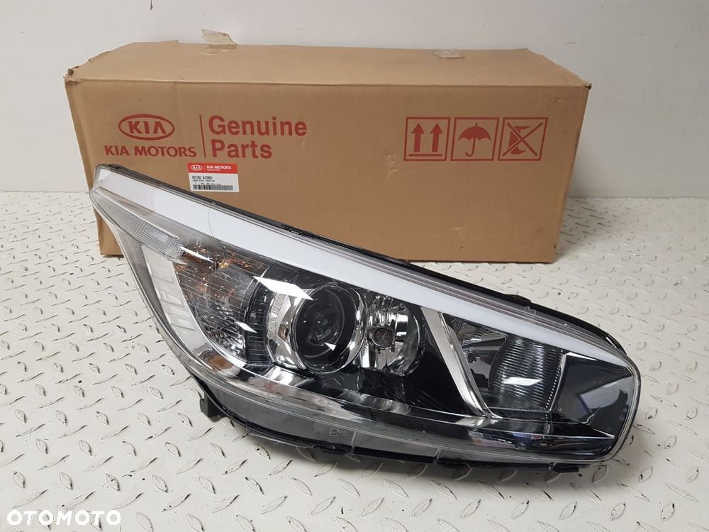 NOWA ORYGINALNA LAMPA PRAWA PRZÓD PRZEDNIA KIA CEED 2 II 12-18 REFLEKTOR KOMPLETNY EUROPA 92102A2000 - 2
