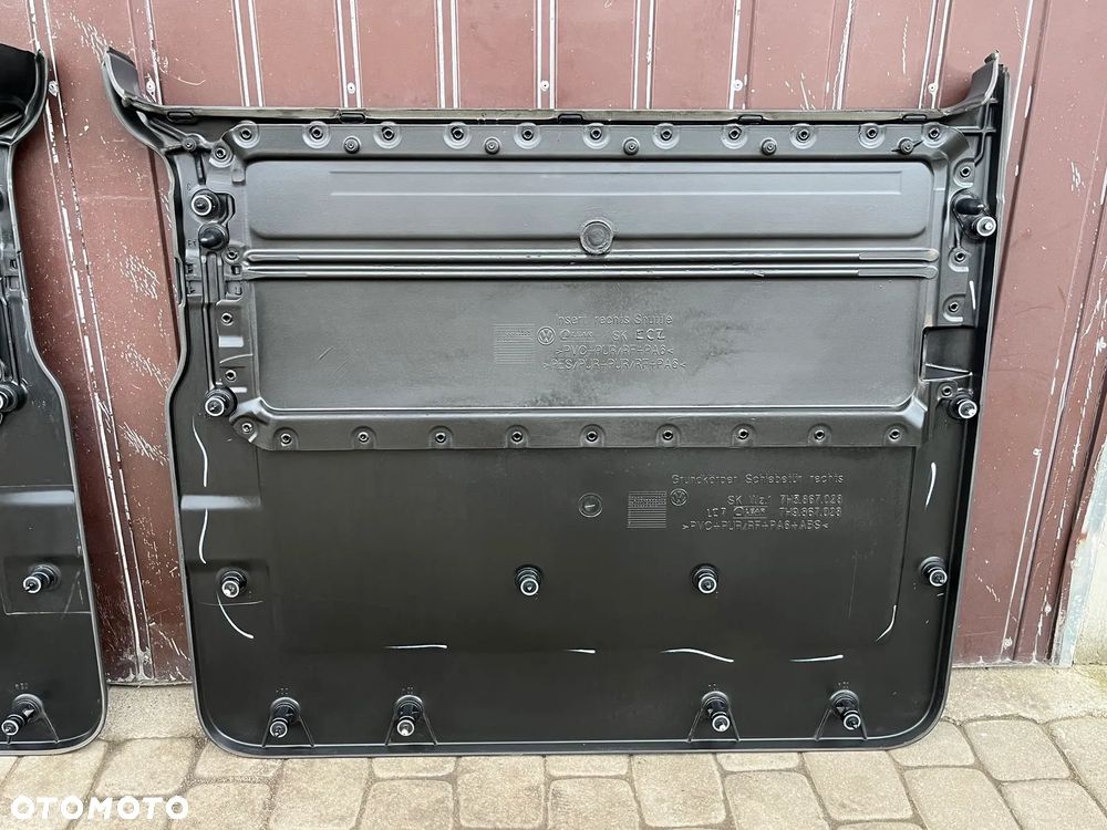 BOCZEK DRZWI PRZESUWNYCH LEWY PRAWY ŚRODKOWY TYŁ VW T5 LIFT TRANSPORTER CARAVELLE EU - 6