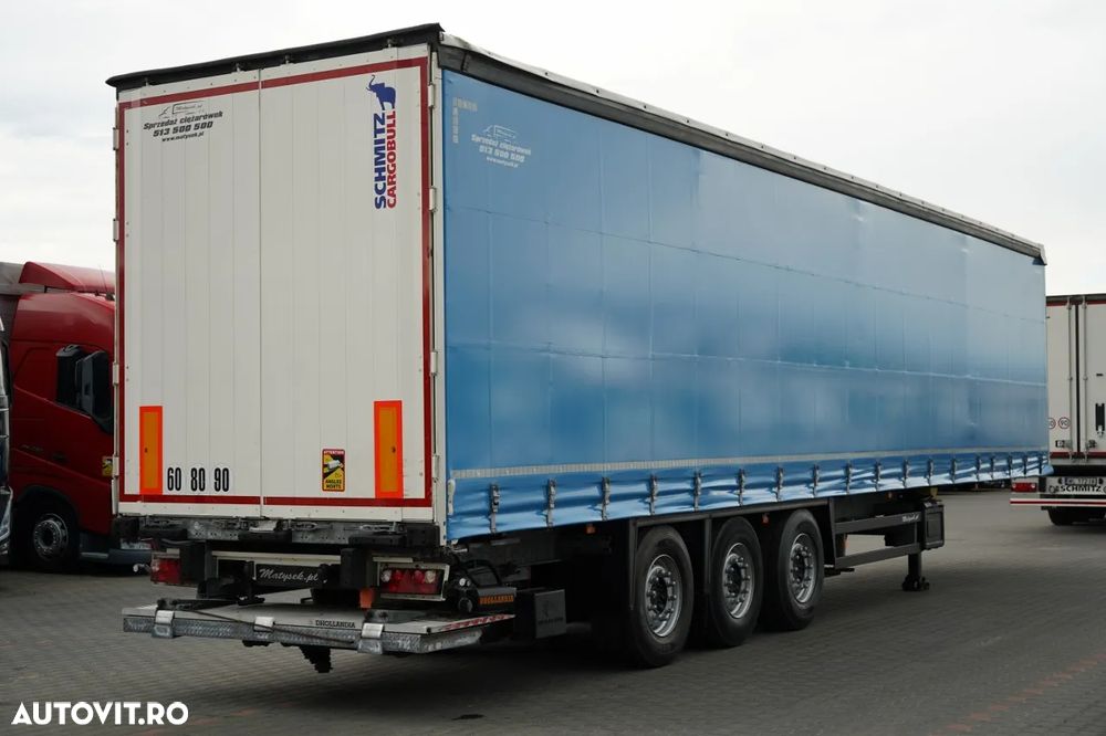 Schmitz Cargobull CORTINĂ / ELEVATOR DE SARCINĂ DHOLLANDIA - 2000 KG / 2 AXE RIDICATIVE / - 4