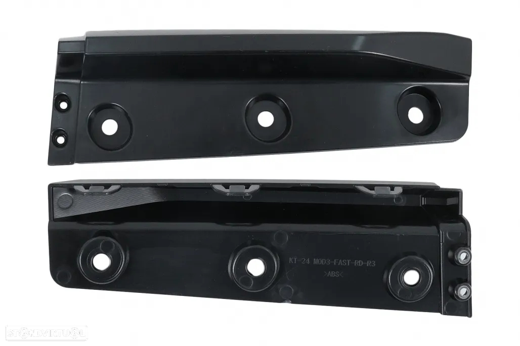 Conjunto Tesla Model 3 Spoiler, Aileron, Laminas e Difusor - 19