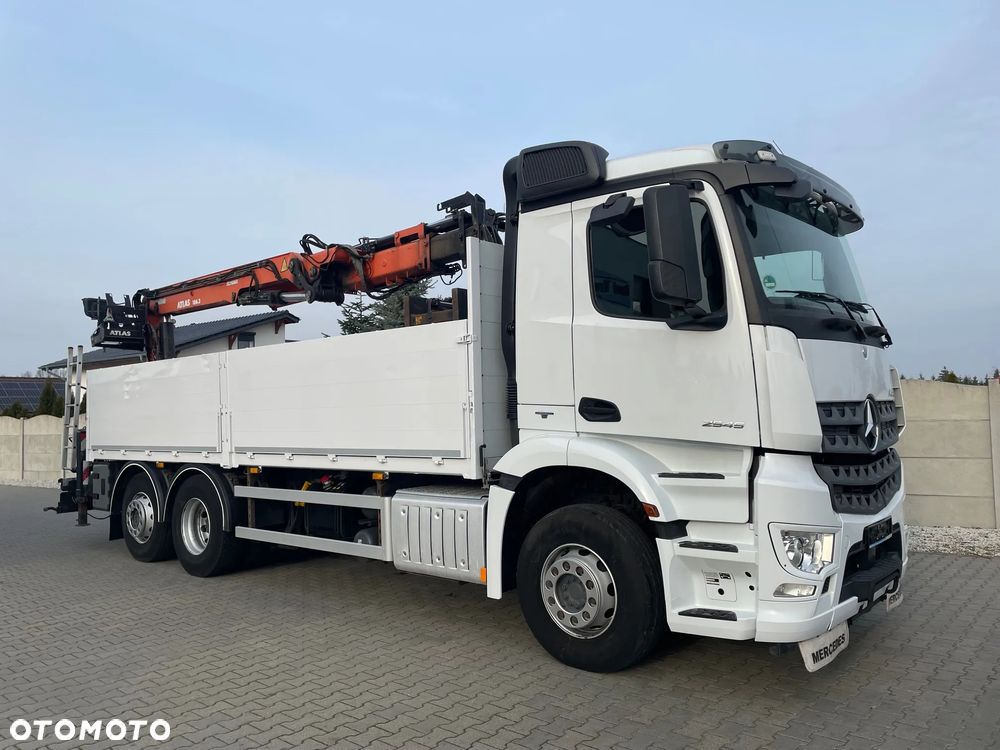 Mercedes-Benz Arocs 2545, HDS ATLAS 186.3 - PILOT - 4
