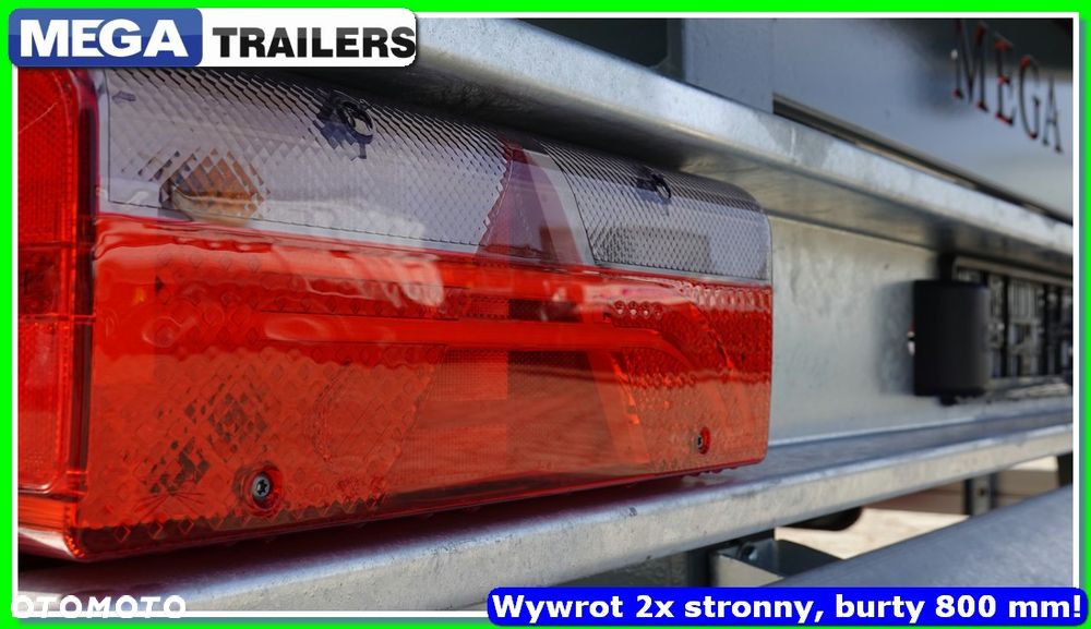 Mega 25 m³ wywrotka - platforma, 2-stronna, HARDOX 450 !!! - 24