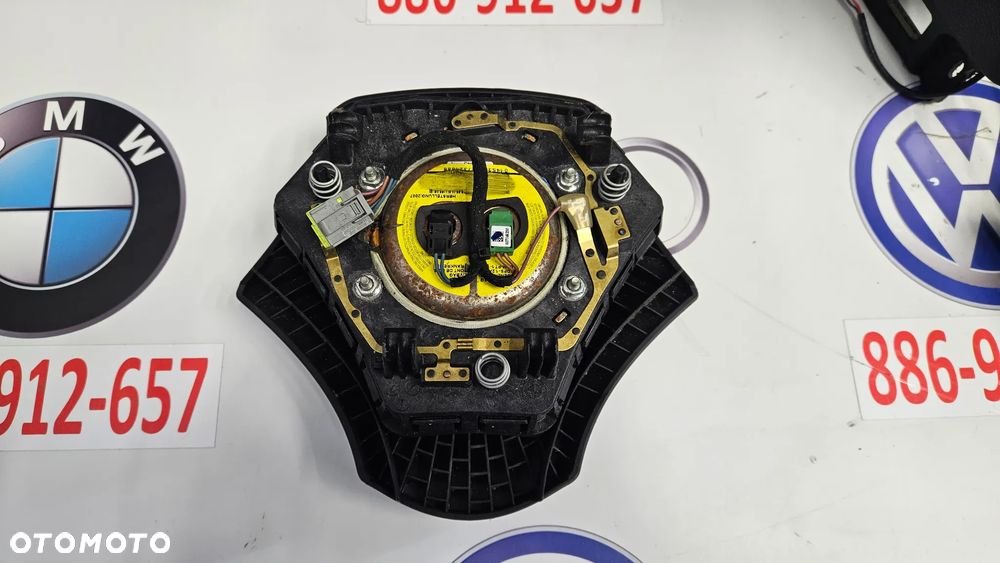 BMW 5 E60 E61 LIFT LCI Start Stop Kokpit Konsola Deska Poduszki powietrzne Airbag Napinacze - 5