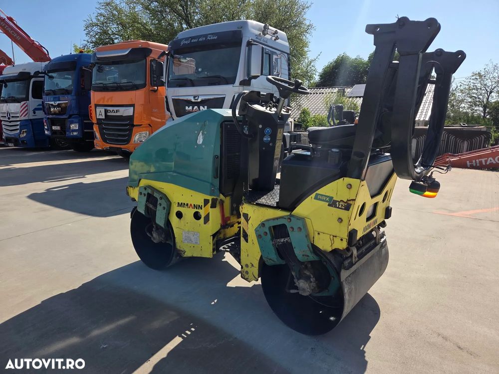 Ammann ARX12,  Latime tambur 0,8m, 1,5 TONE, 2017, 549h, sistem stropire, motor Yanmar 32CP, viteza 8km/h, raza intoarcere 2m, lungime 2m, posibilitate leasing, STARE FOARTE BUNA-PROMOTIE 11900 EUR+Tva - 4