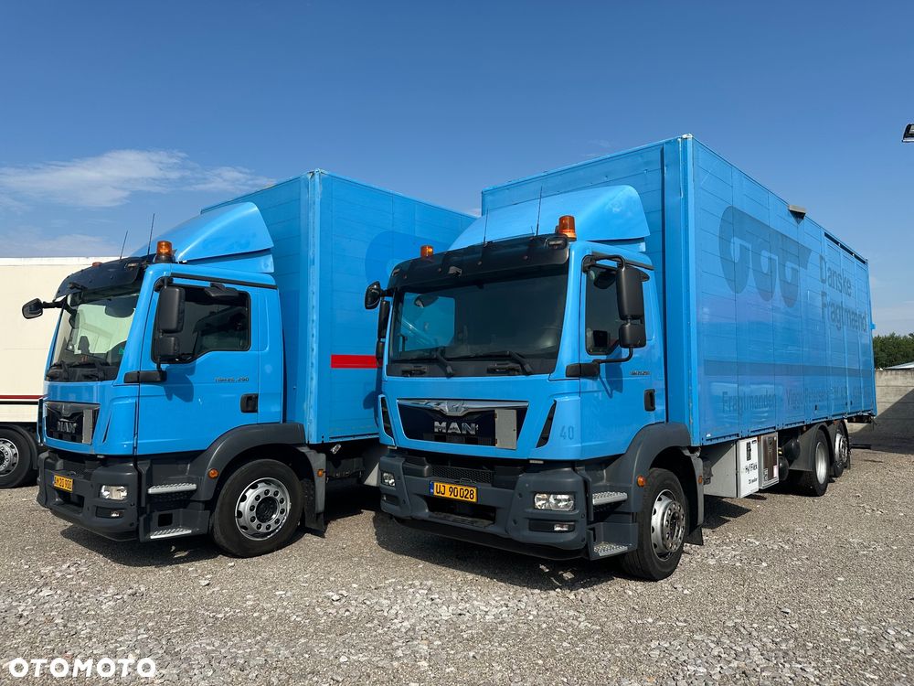 MAN TGM 26.290  KONTENER 33 PALETY  ORG. 275 TYS KM -dl 8.50m - 1