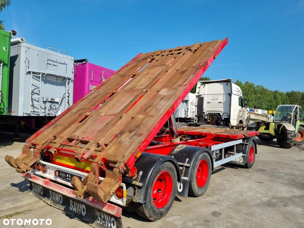 Inny NOPA Przyczepa Hakowiec Wywrotka do Przewozu Kontenerów 6,50 m - 7,00 m - 6