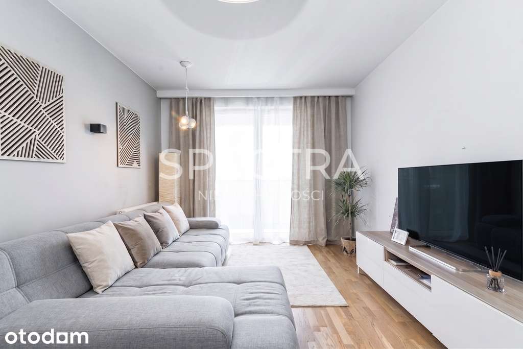 Nowoczesne 2 pokoje 46m² | Duży balkon | Garaż podziemny | Sołtysowska