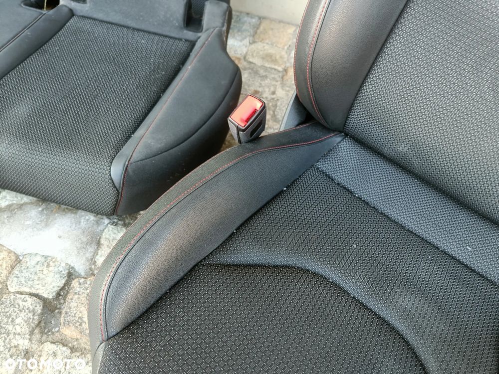 Fotele Seat Leon 3 III FR Skóra Kanapa Przekładka Siedzenia - 22
