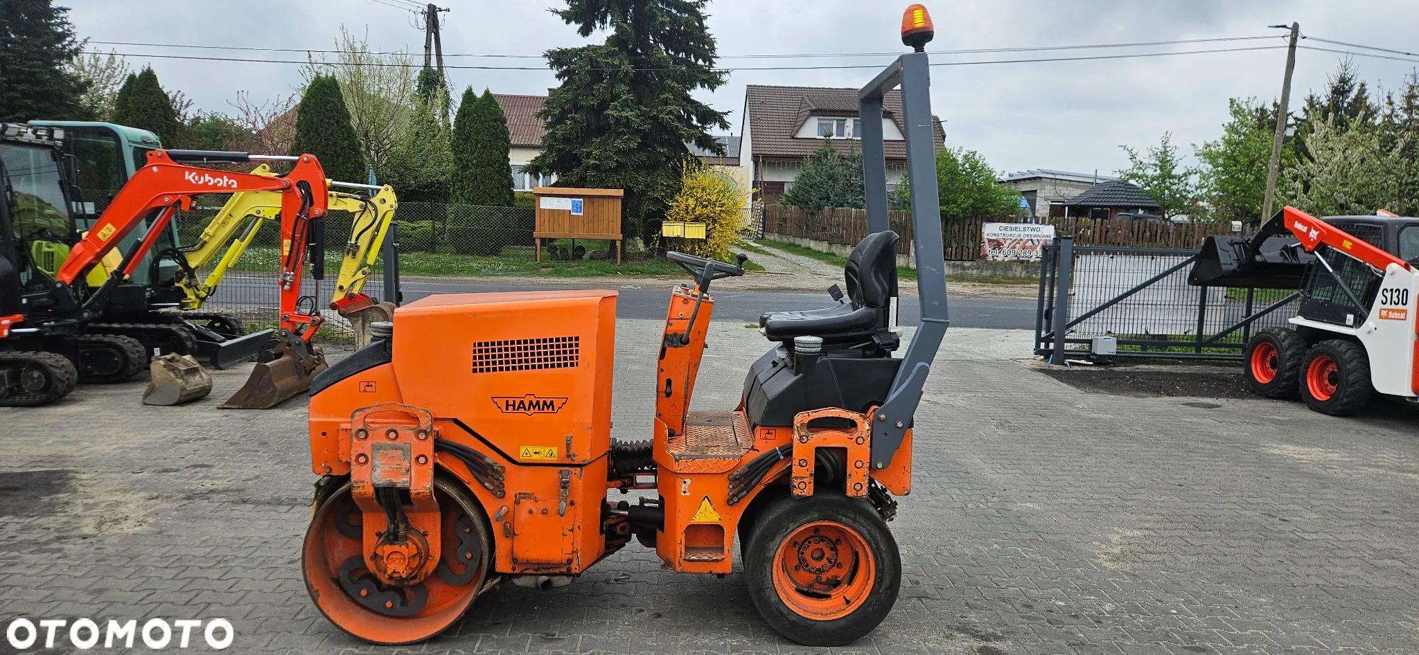 Hamm HD 10K waga 2400kg guma stal - 1
