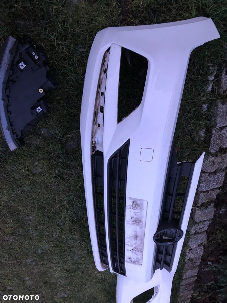 VW POLO 2G0 ZDERZAK PRZEDNI HALOGEN GRILL BELKA - 5