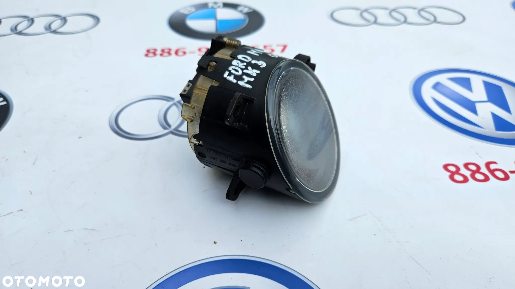 FORD MONDEO MK3 III 2000-2003 Lampa przeciwmgłowa lewa Halogen lewy 1S71-15K202-AC - 4