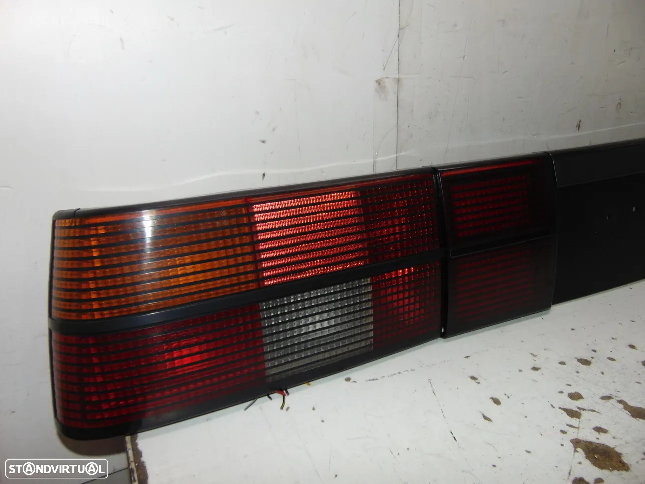 Opel Ascona farolins/Placa central - 2