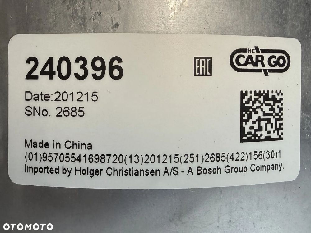 240396 NOWY kompresor klimatyzacji CARGO - DAF SERII CF85 XR105 - 5