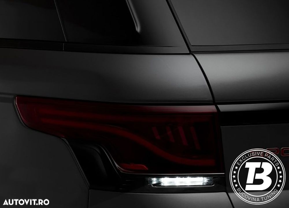 Stopuri Glohh LED compatibile cu Range Rover Sport L494 - 9