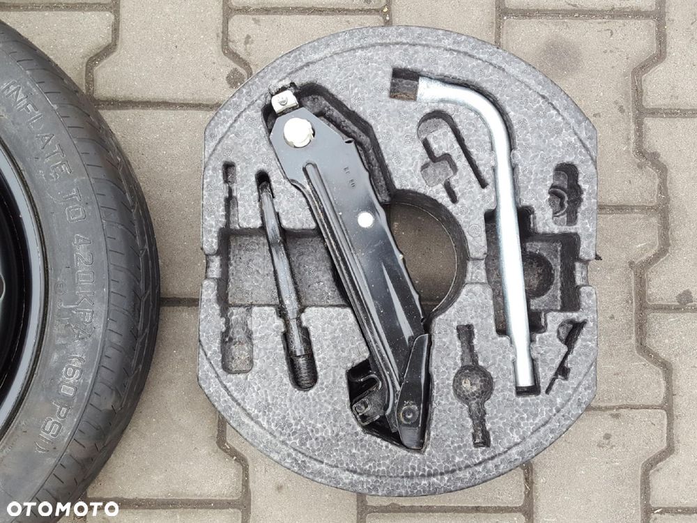 VW GOLF VI V TOURAN EOS KOŁO DOJAZDOWE 16 5X112 LEWAREK WKŁAD - 2