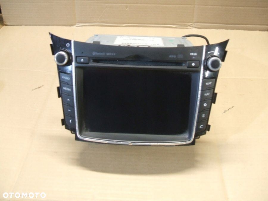 HYUNDAI i30 II RADIO NAWIGACJA NAVI MP3 CD BLUETOOTH 96560-A6110 - 2
