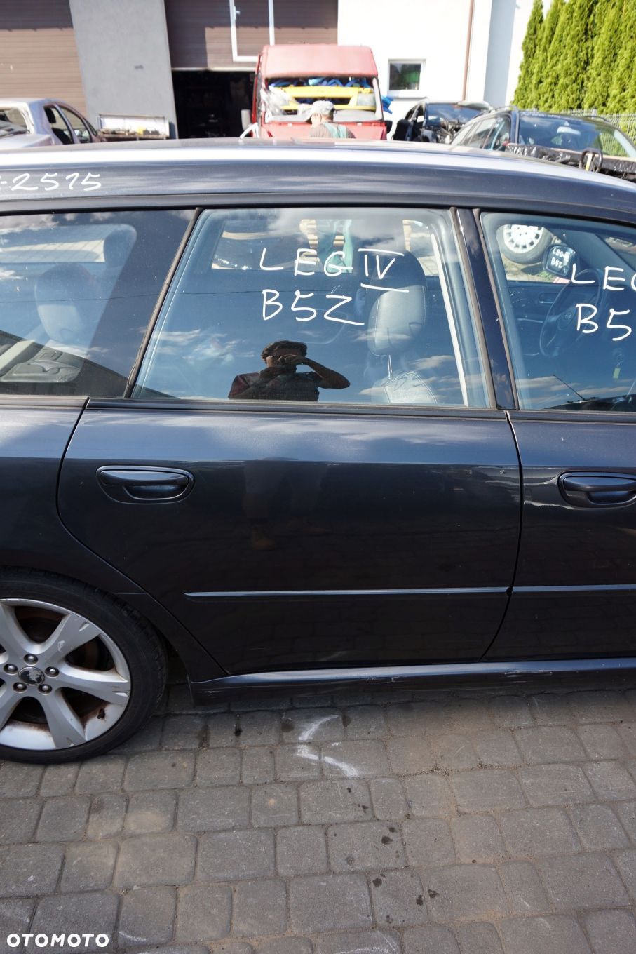 DRZWI TYLNE PRAWE LEGACY IV BP LIFT KOMBI 65Z  SZARY SUBARU 2006-2009 - 1