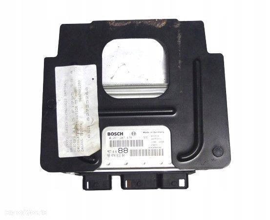 komputer / sterownik silnika peugeot 307 1.6 16v 9647481280 0261207474 - 3