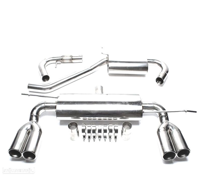 PANELA DE ESCAPE AUDI A3 8P 03-12 DUPLA - 1