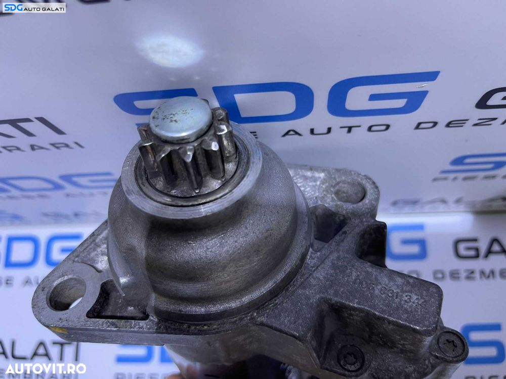 Electromotor cu 10 Dinti Cutie Manuala 5 Trepte Volkswagen Polo 9N 1.9 SDI 2002 - 2008 Cod 02T911024 0001123018 [M9090] - 4