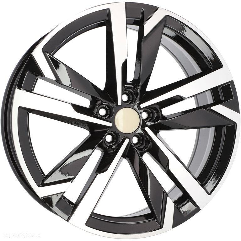4x Felgi 18 5x100 m.in. do SKODA Kamiq Scala Fabia Rapid VW Polo Taigo SEAT Arona - FBX254 - 9