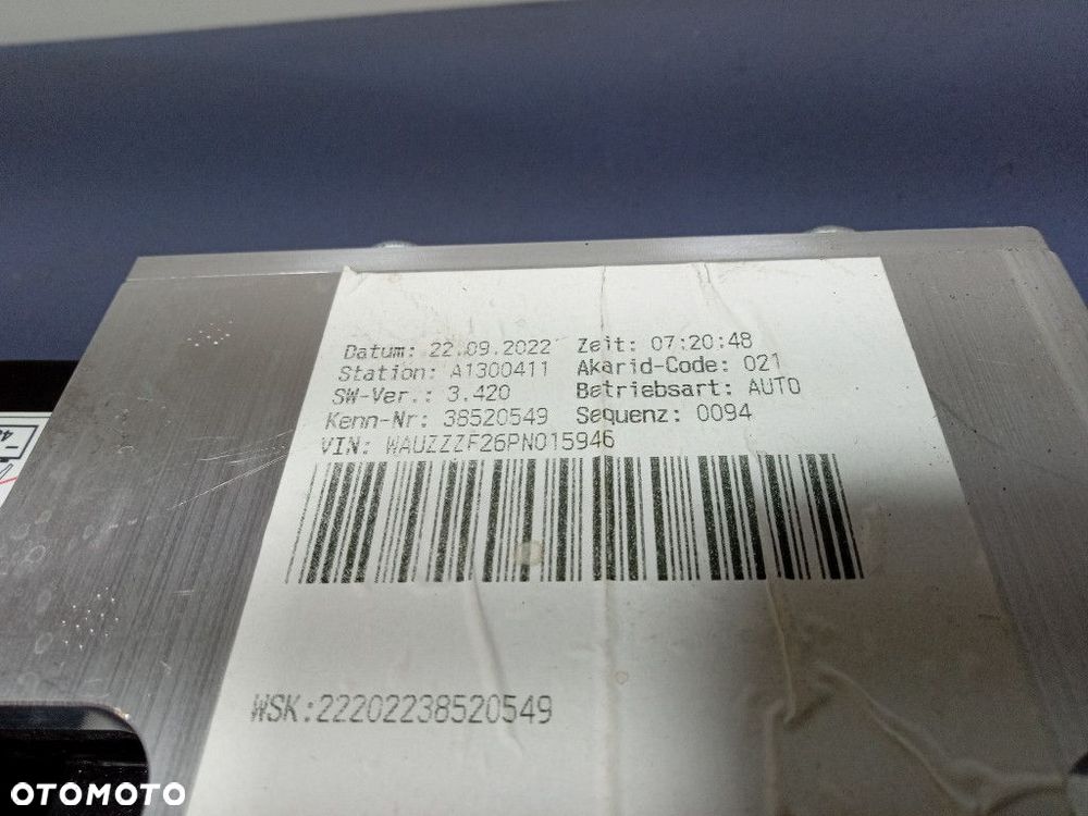 AUDI A7 C8 3.0 TDI AKUMULATOR BATERIA 4K0915171C - 8