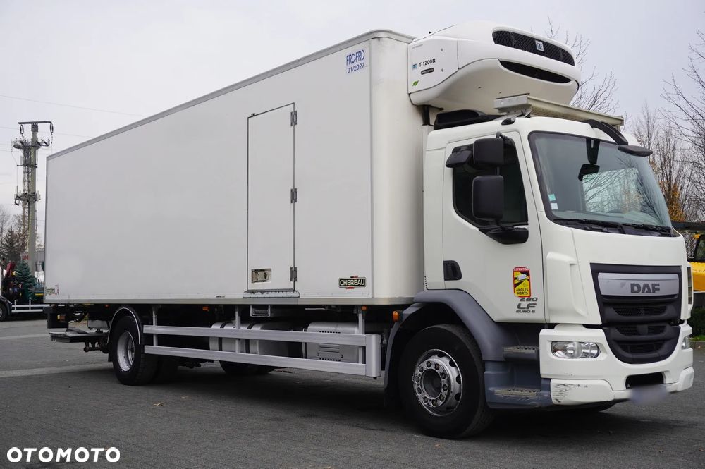 DAF LF 280 E6 4x2 / Chłodnia Chereau 22 EPAL / Multitemperatura / Thermoking T1200R - 7