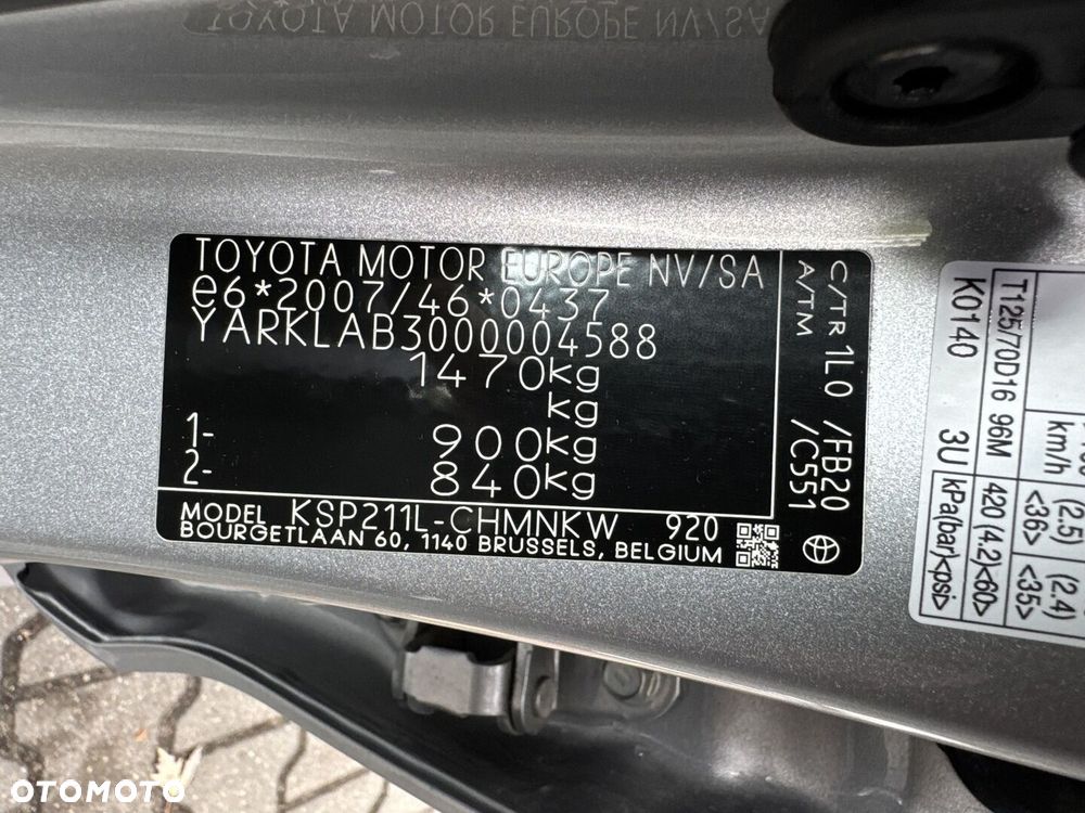 Toyota Yaris 1.0 Comfort - 29