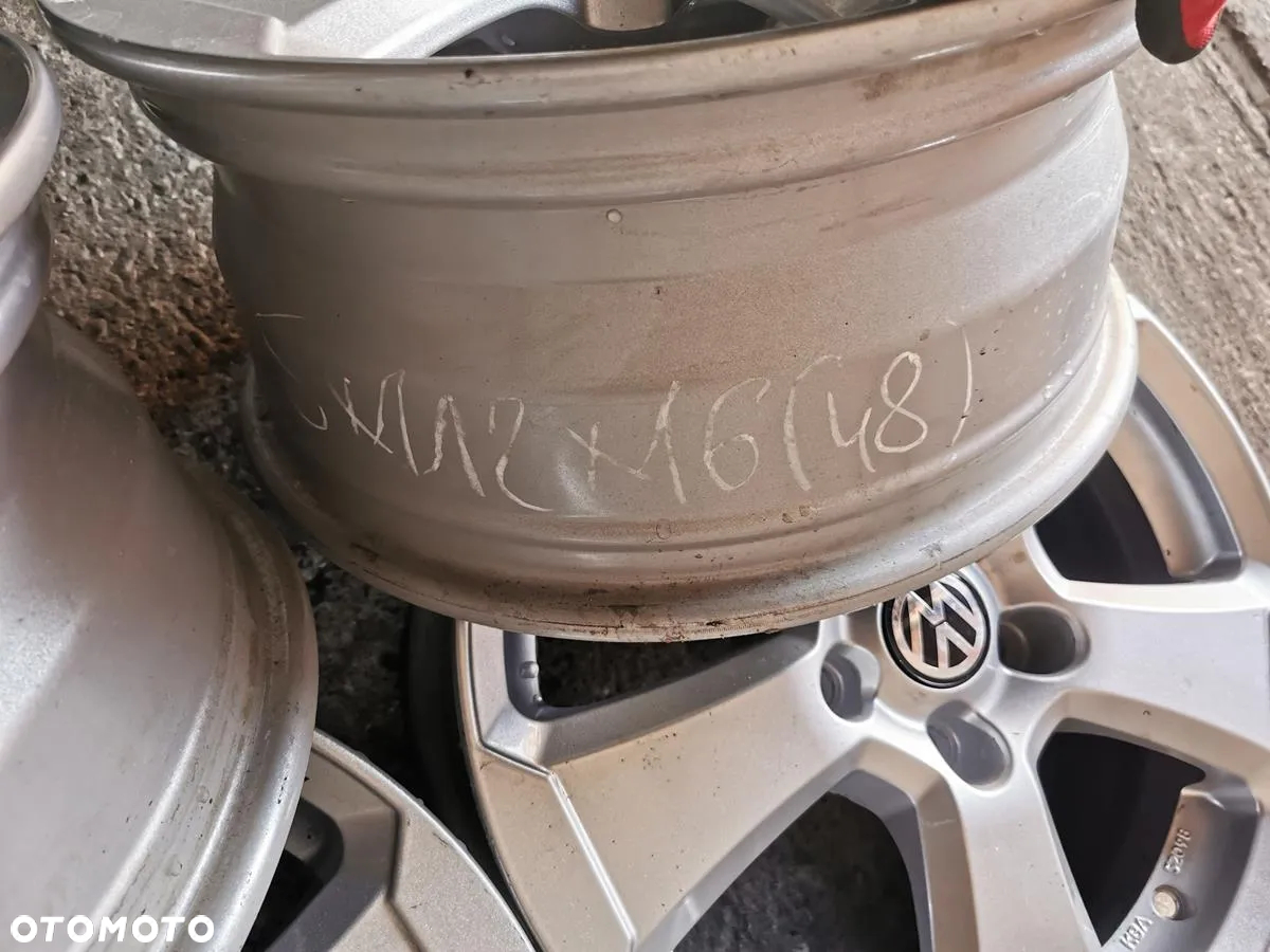 ALU FELGI 5X112 R16 ET48 7J ALUETT SEAT SKODA VW AUDI - 7