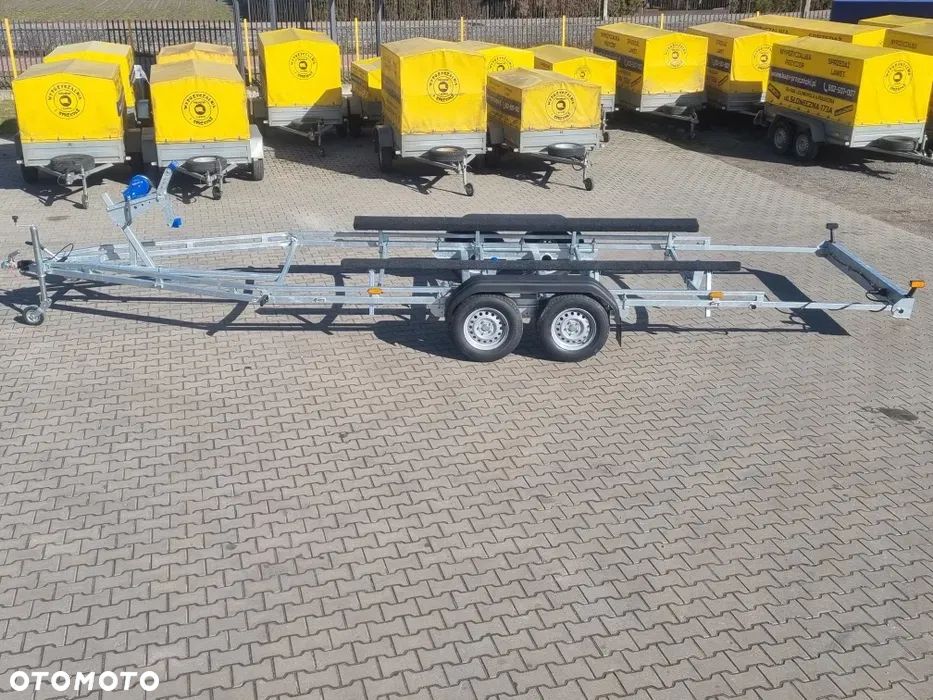 Inny Przyczepa podłodziowa do łodzi  8.5 m łodzi od KamCzepka  DMC do 2700 kg od ręki PRODUCENT - 6