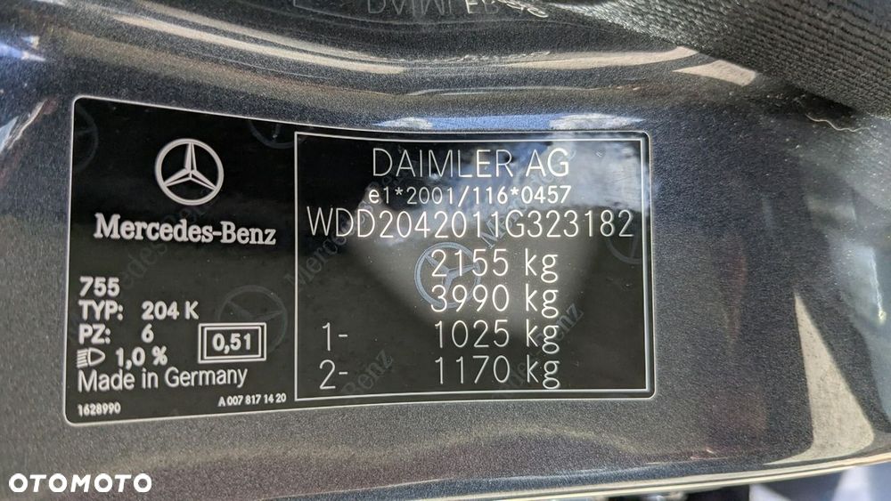 Mercedes-Benz Klasa C 200 CDI Avantgarde Edition - 26