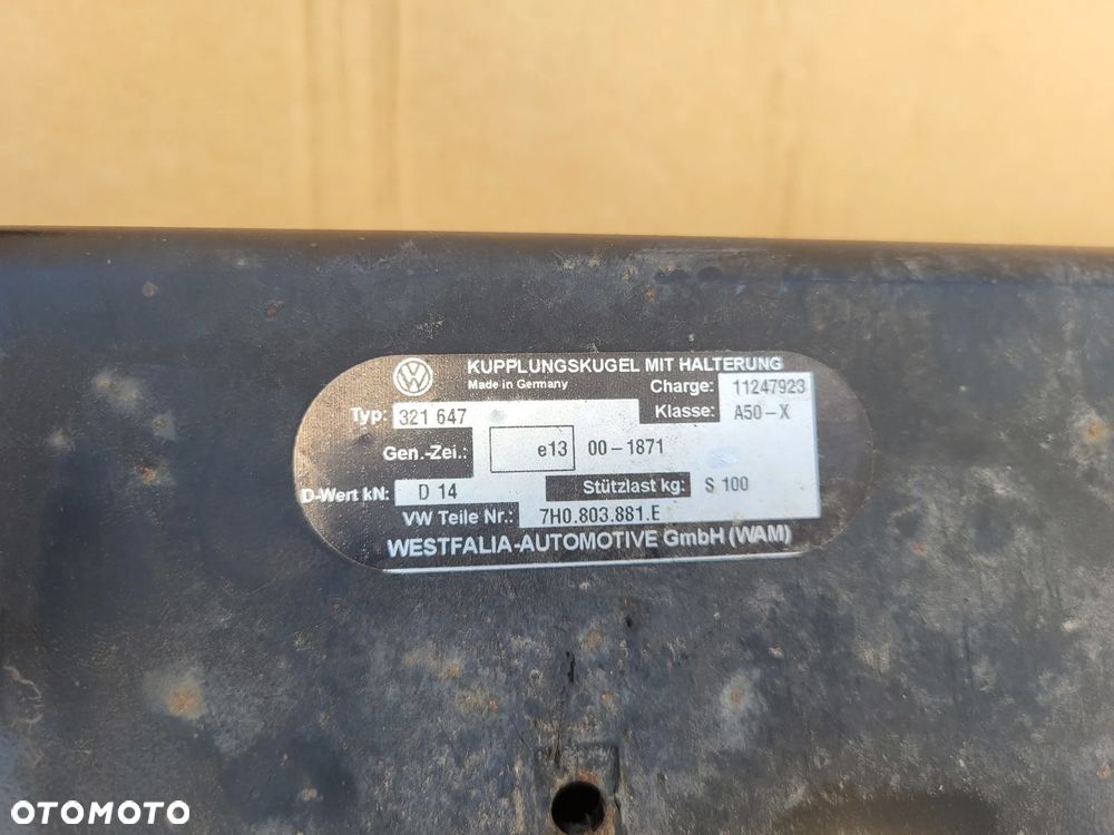 HAK WESTFALIA VW T5 T6 7H0803881E - 7