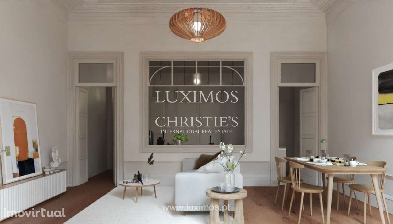 Apartamento T1 com jardim à venda no centro do Porto - Grande imagem: 4/10