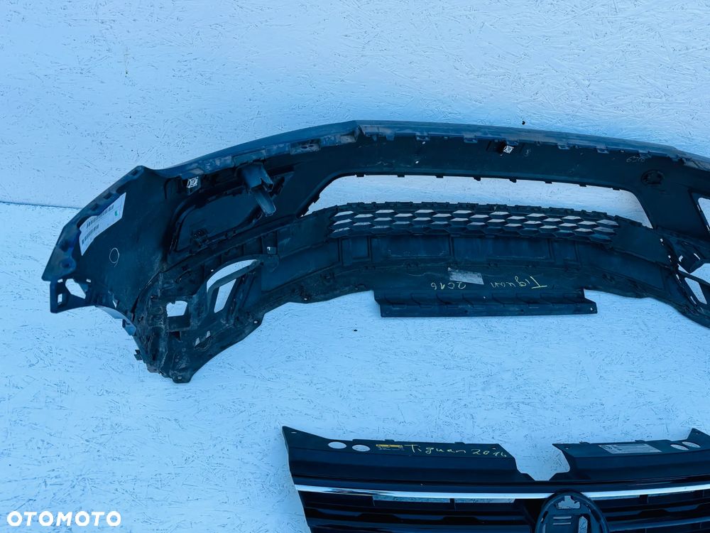ZDERZAK ATRAPA GRILL VW TIGUAN II 5NA PRZÓD PRZEDNI - 4