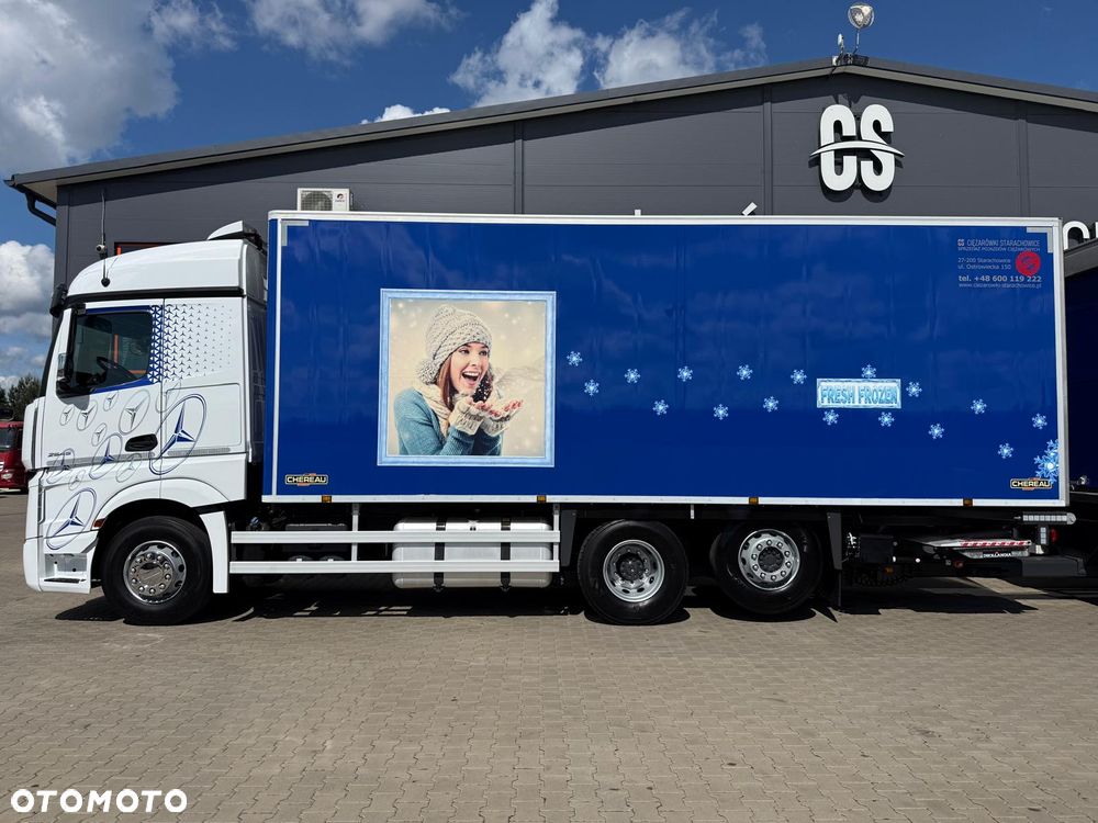 Mercedes-Benz Actros 2545 Zestaw przejazdowy chłodnia tandem 36 Epal // Świeżo z Niemiec !! - 4